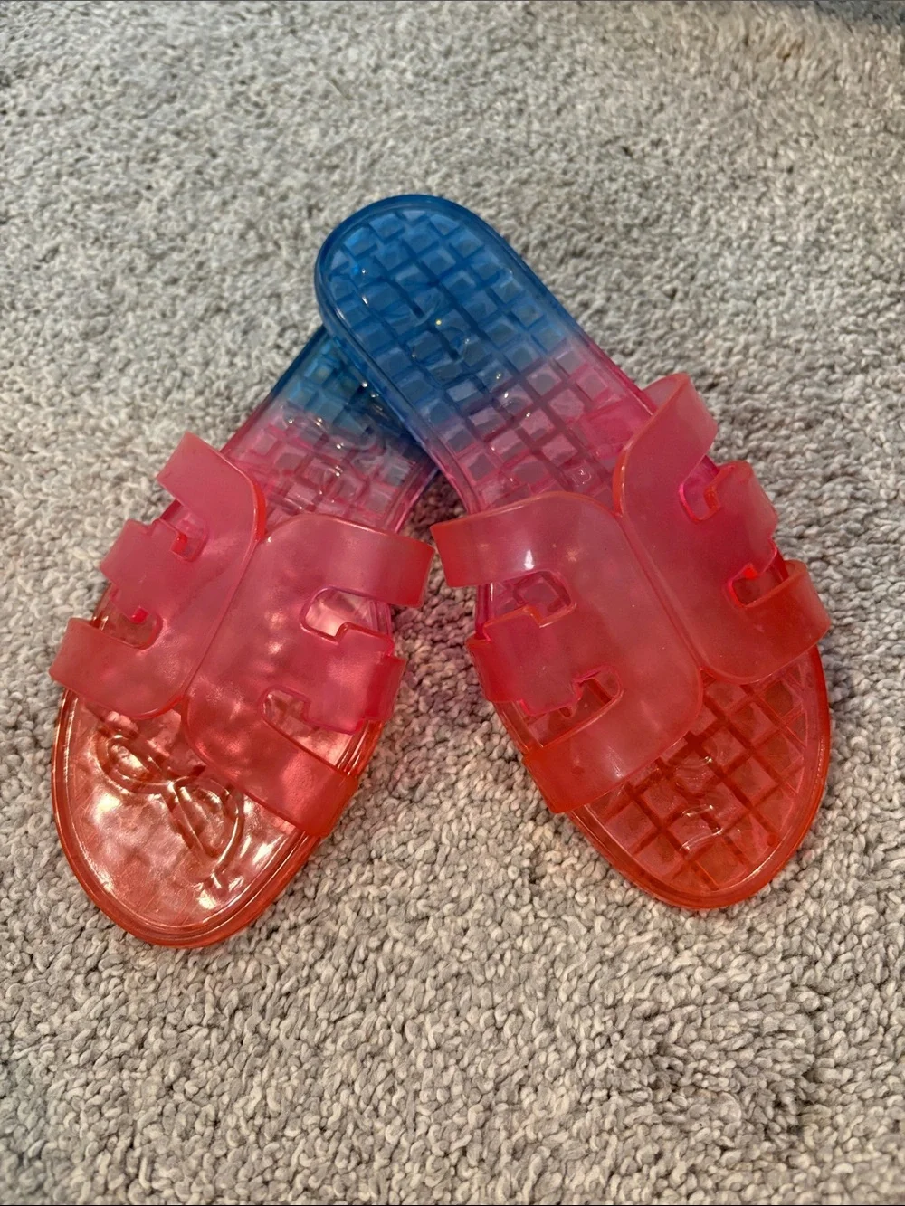 Sam Edelman girls Jelly Slide Sandals 12